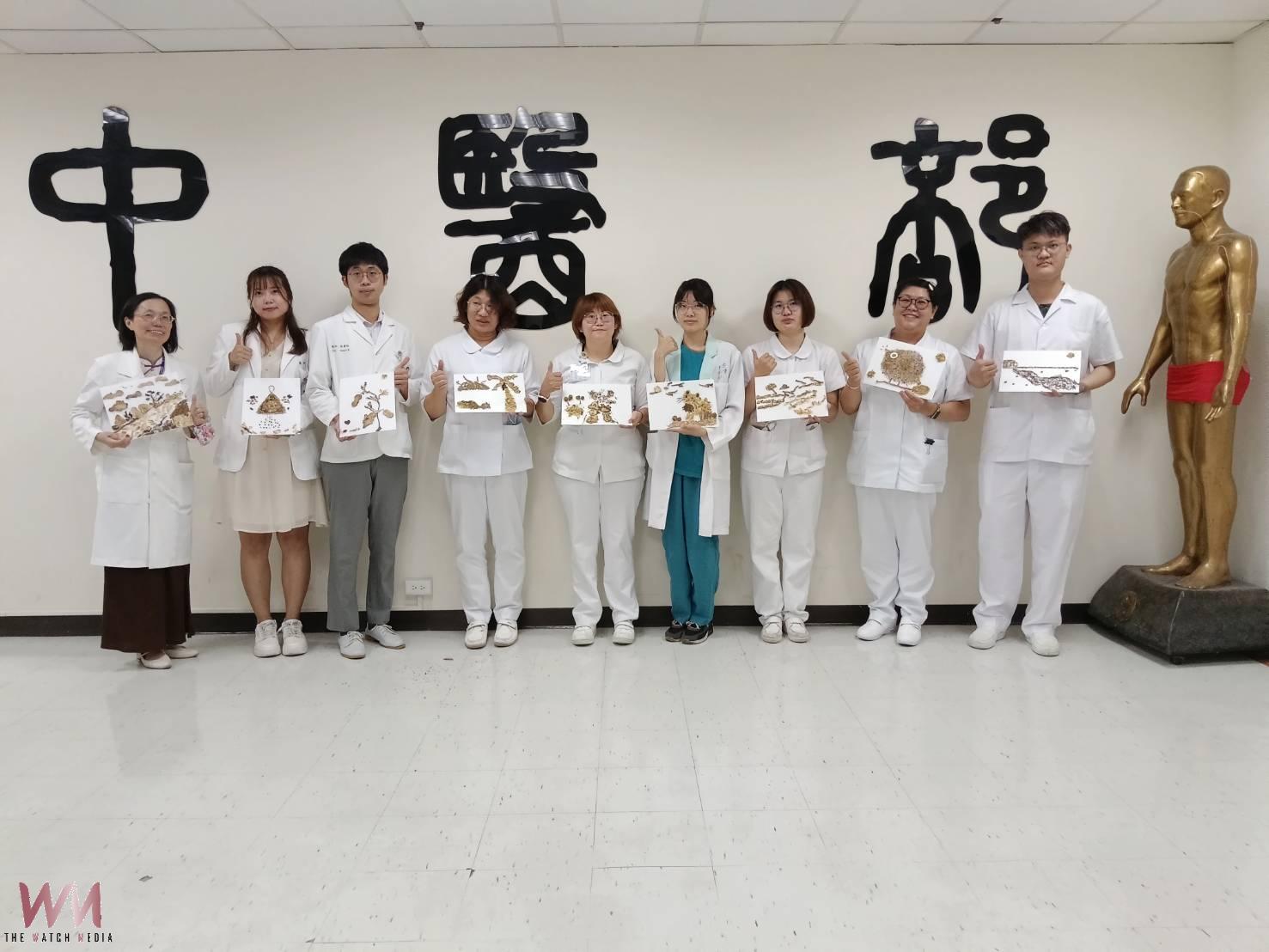 廢材變藝術 北港附醫推廣「中醫藥畫」環保又紓壓 - https://www.watchmedia01.com