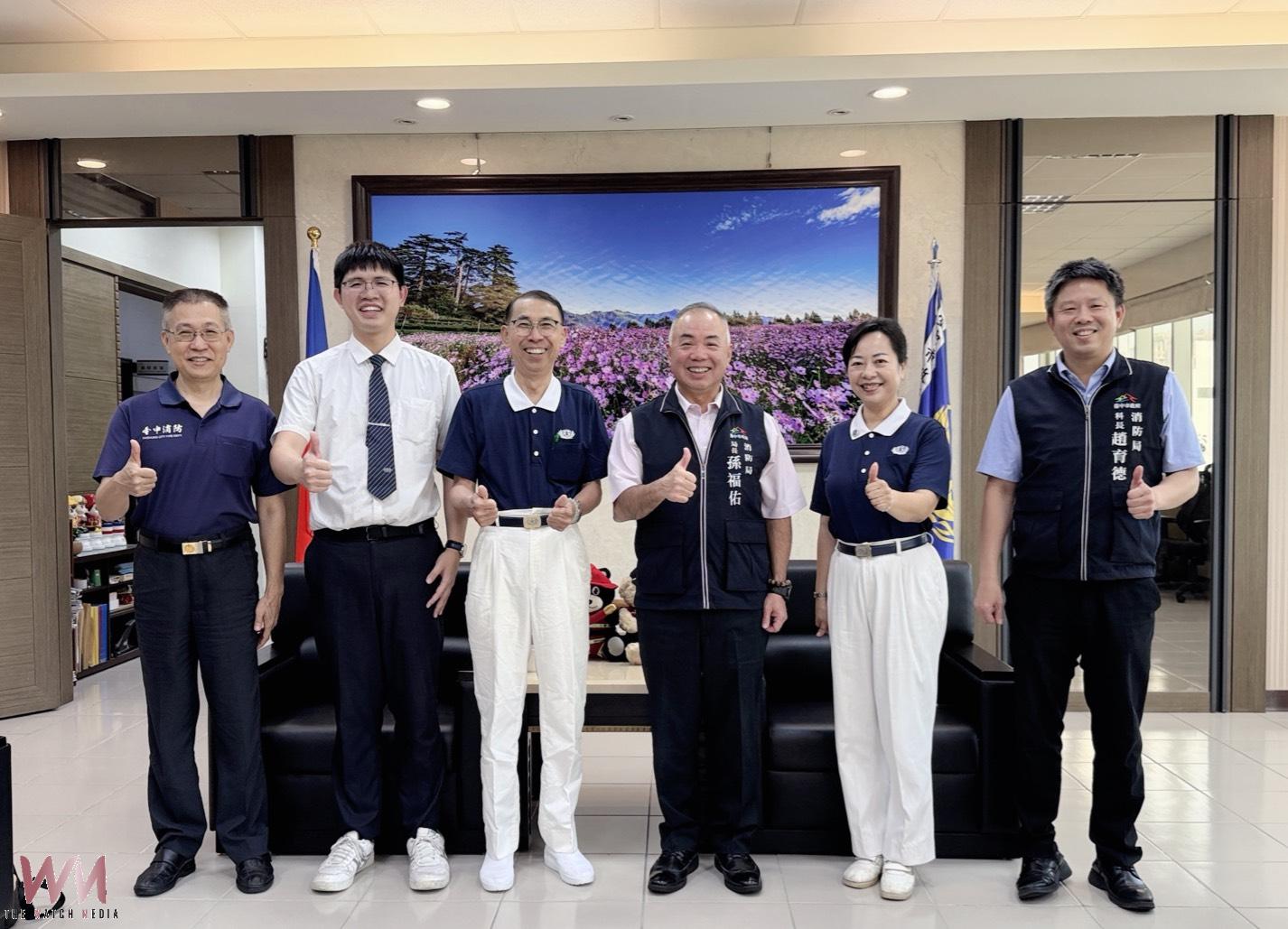 中市消防局攜手慈濟強化災害後勤照護　公私協力守護第一線救災人員