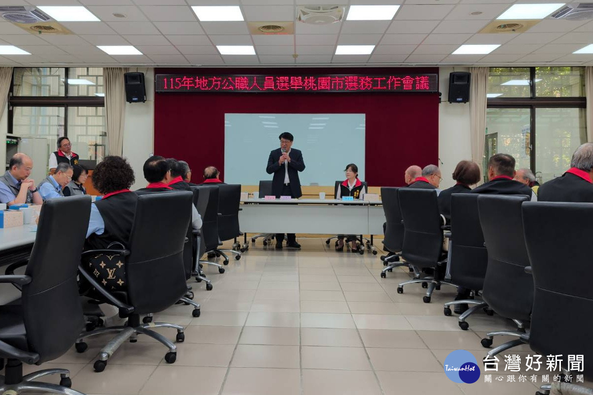 中央選舉委員會主委游盈隆致詞。<br /><br /> 