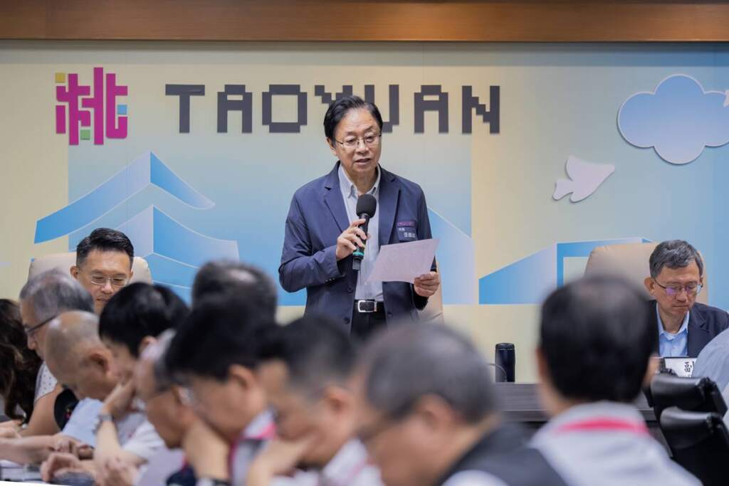 ▲強颱「巴威」逼近,桃園市長張善政:桃市府加強防汛整備與災害應變作業。