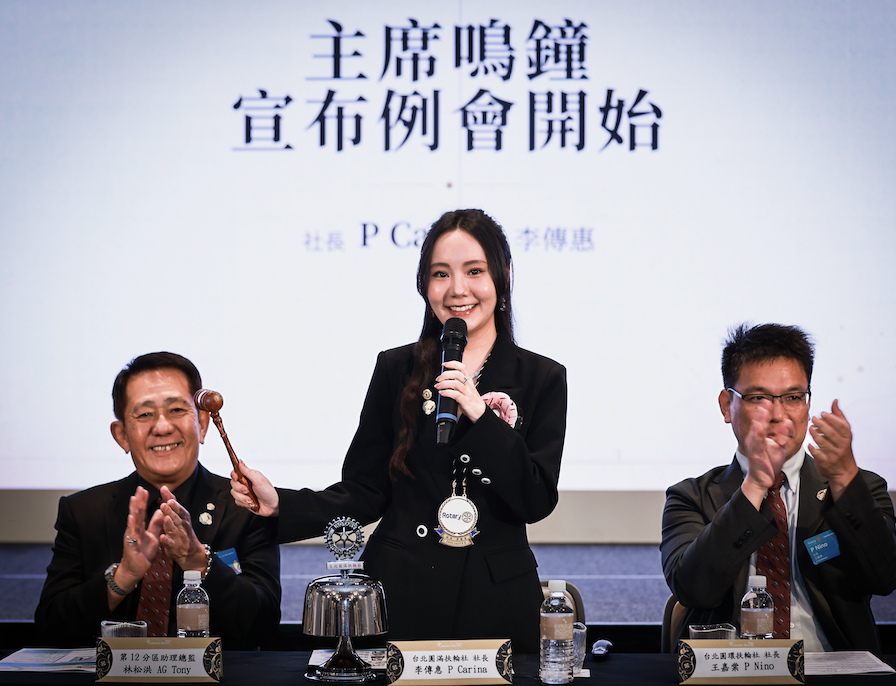 凱菲整合行銷總經理李傳惠正式接任圓滿社社長。(攝/劉祐龍)