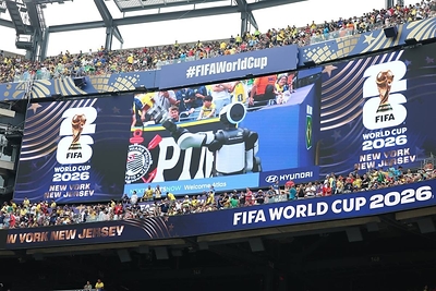 Hyundai Motor 在首次現場比賽環境機械人整合中,將 Atlas 人形機械人帶到 FIFA World Cup 2026™ Hyundai Motor 在首次現場比賽環境機械人整合中,將 Atlas 人形機械人帶到 FIFA World Cup 2026™