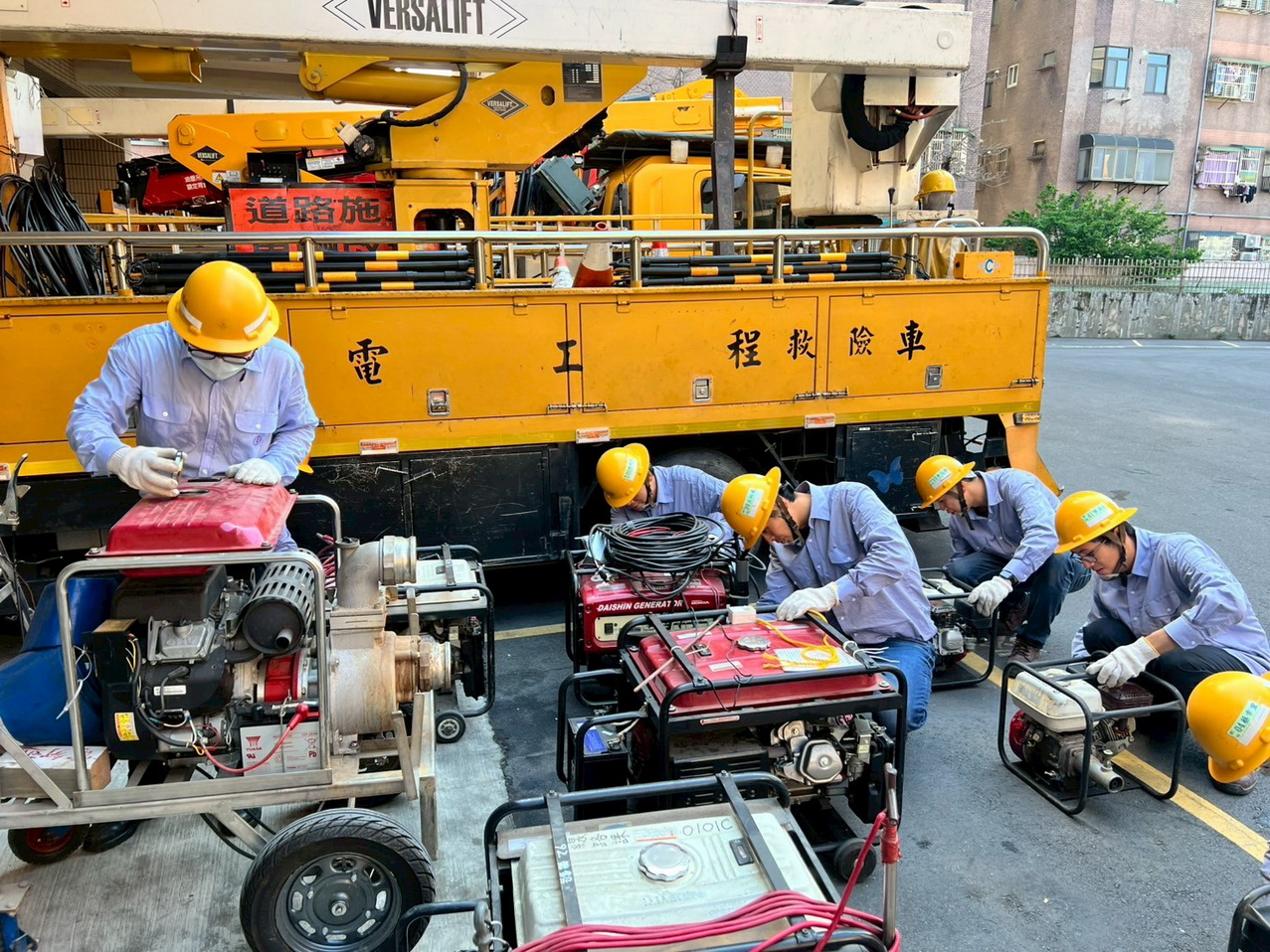強颱巴威逼近 台電桃園區處全面戒備 啟動防颱應變機制 - https://www.watchmedia01.com