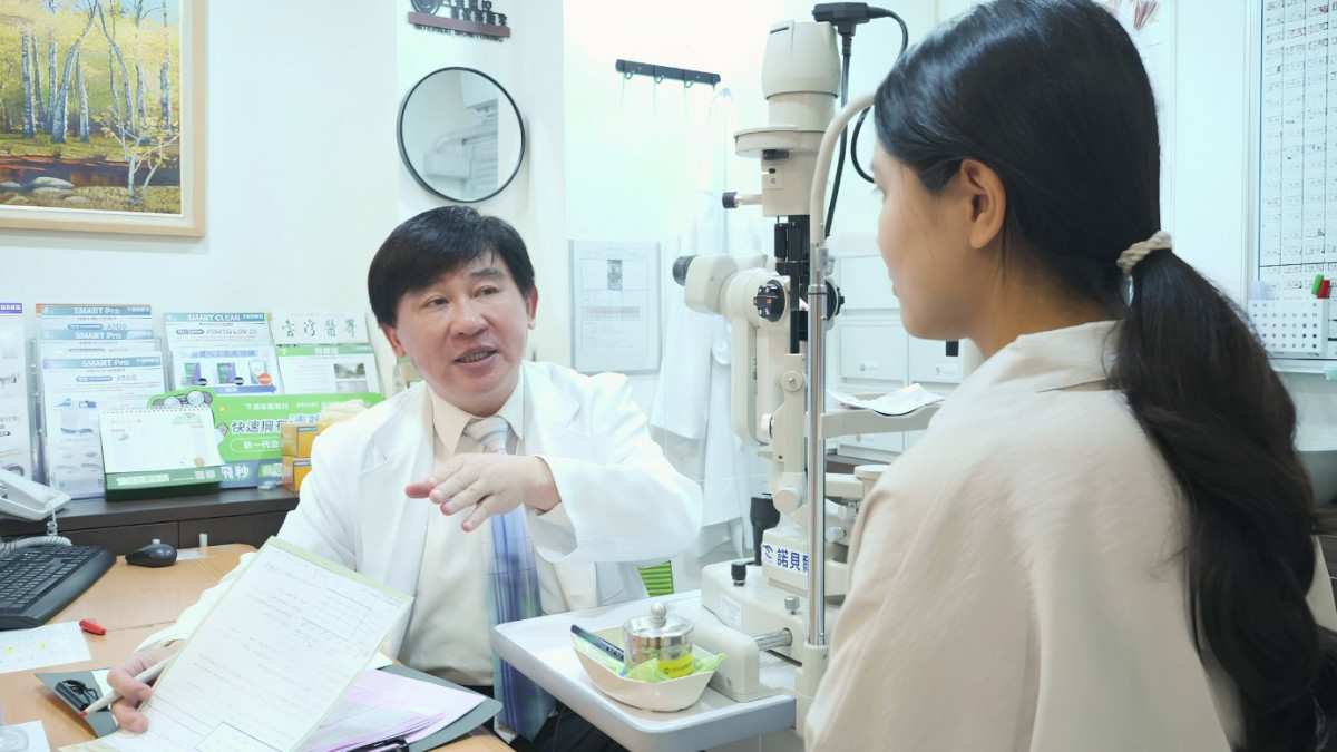 診所引進通過雙重認證的新一代近視雷射手術，以微創與高精準度，同步降低術後乾澀與夜間眩光等後遺症之機率。（圖／諾貝爾眼科 提供）
