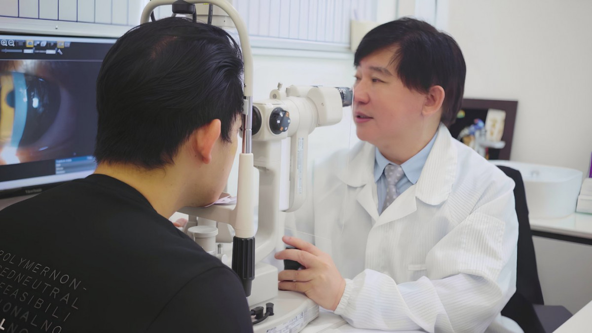 諾貝爾眼科張朝凱總院長與林宜鴻院長,以國際級研究實證與頂尖技術,全方位守護民眾清晰視野。(圖/諾貝爾眼科 提供)