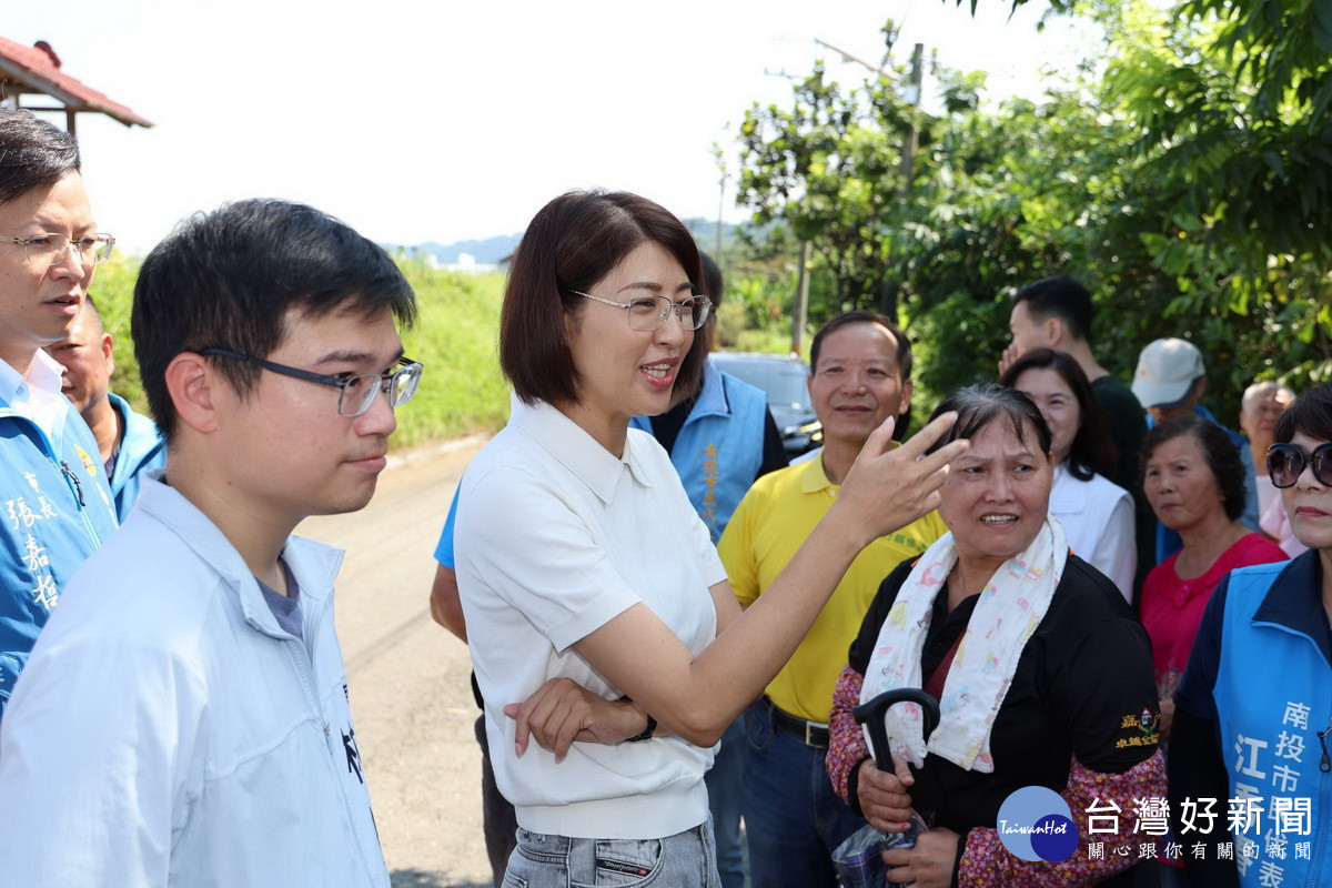 縣府重視基層建設,逐一會勘聽取地方意見。(縣府提供)