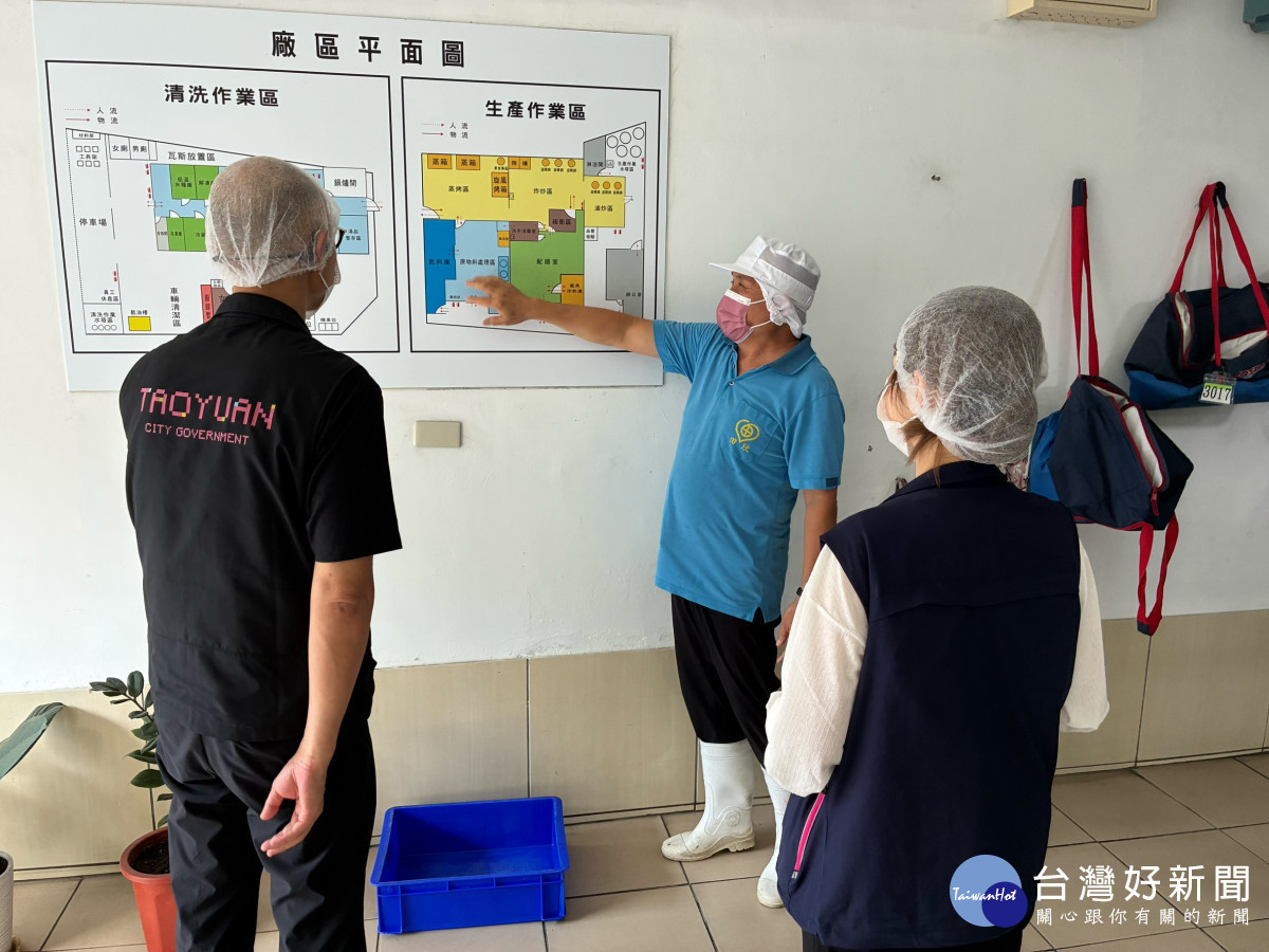 桃園市政府針對未依規定下架之業者依法嚴處，會同有關單位針對校園團膳業者稽查，全力防堵疑慮產品流入市面，確保市民飲食安全。