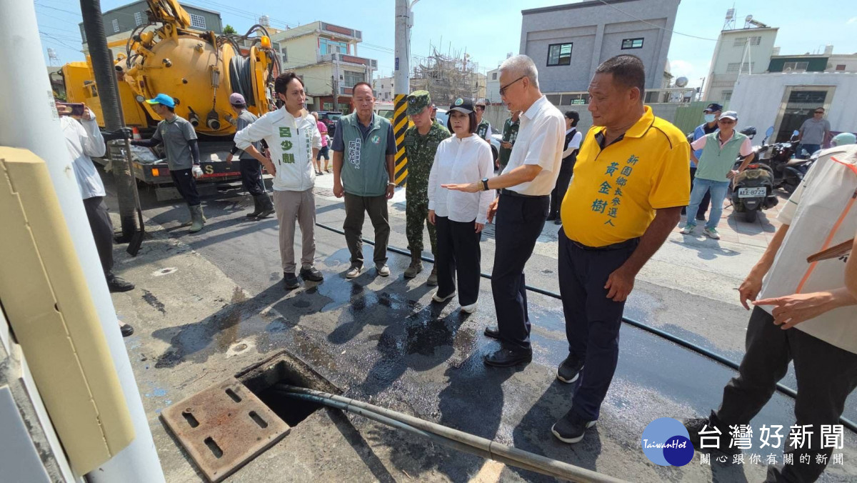 巴威颱風逼近　周春米巡視屏東防颱整備