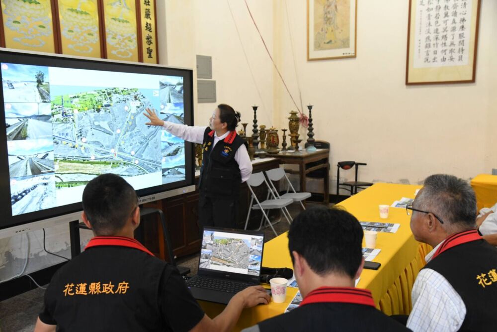 巴威發布海警　徐榛蔚巡視多地災害整備、預防性撤離堰塞湖保全戶 229