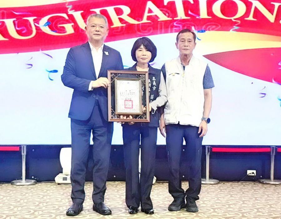 嘉義市議長陳姿妏連任 嘉義市義勇消防總隊第9任總隊長