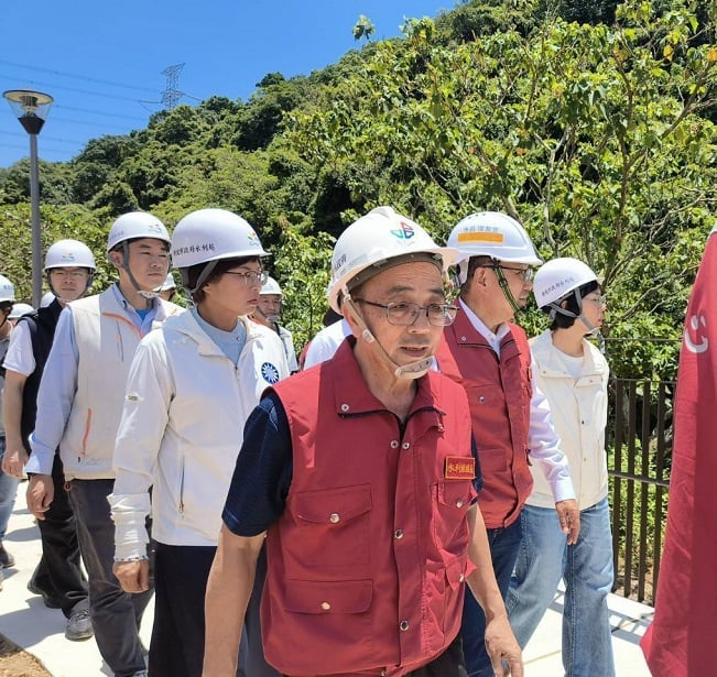▲侯友宜市長實地視察。