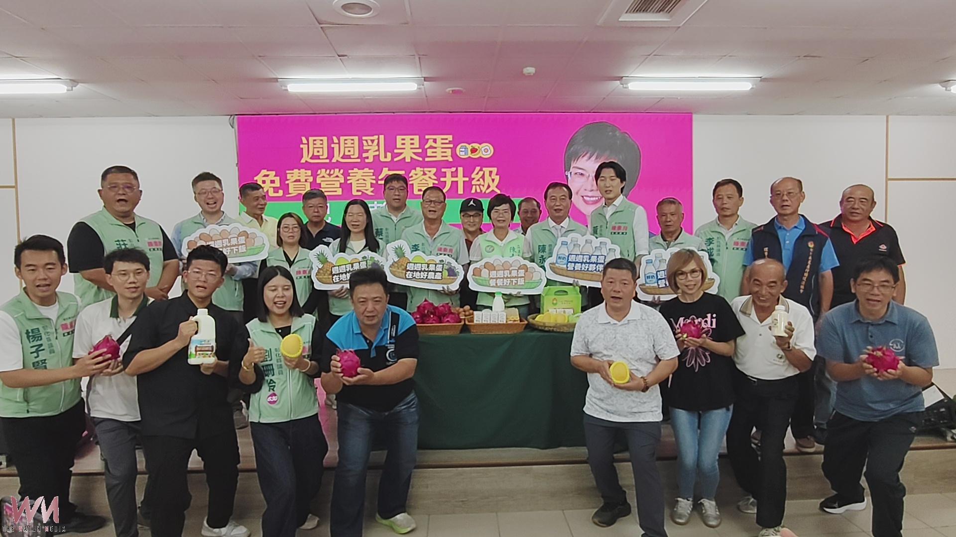 (有影片)/讓孩子吃得更營養!陳素月拋「週週乳果蛋」教育政見 - https://www.watchmedia01.com