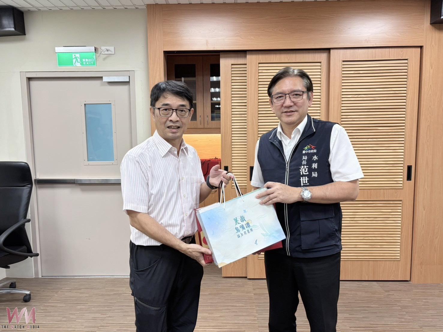 台中市市政顧問參訪鳥嘴潭 交流水資源治理經驗 - https://www.watchmedia01.com