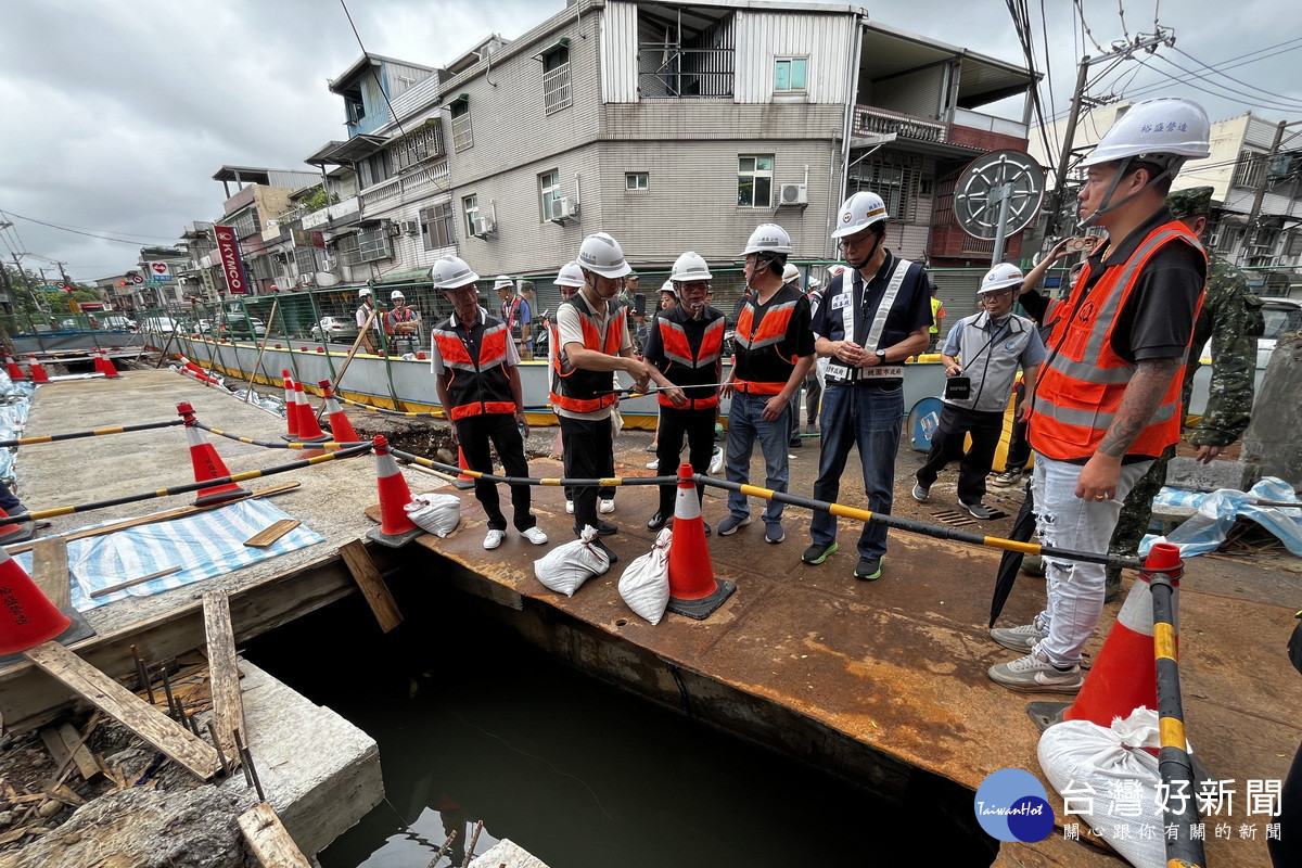 視察防汛交通及農業防颱整備 張善政要求各局處嚴陣以待守護市民安全<br /><br />