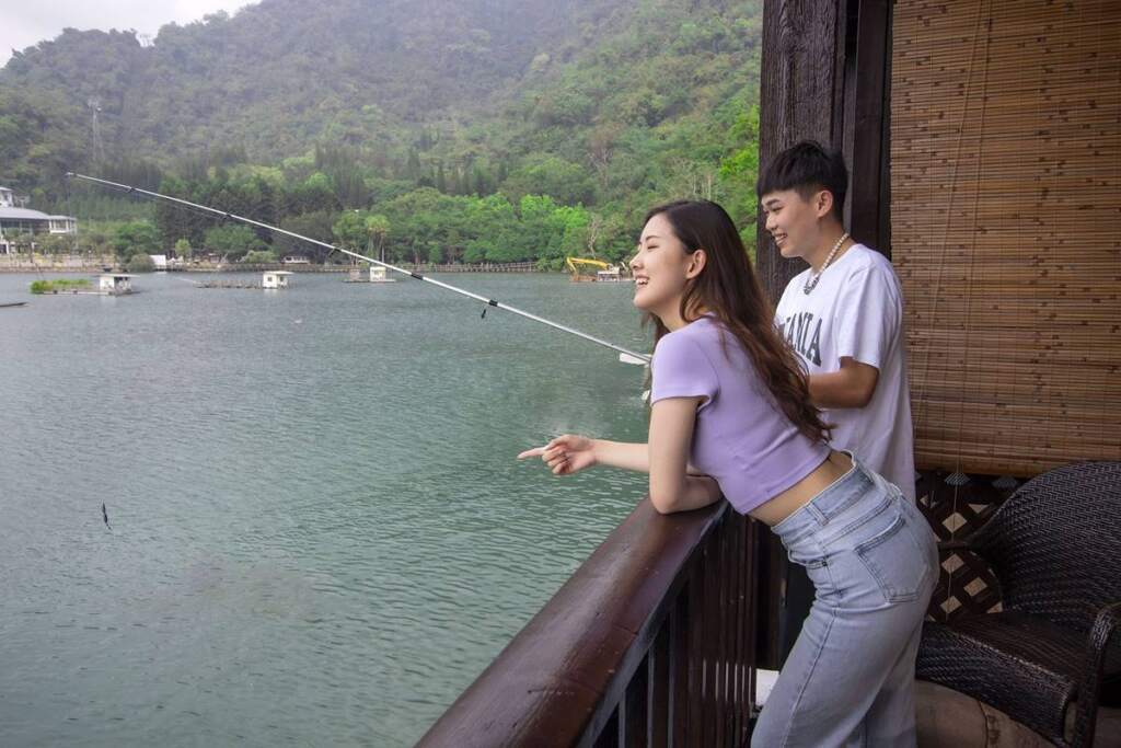▲力麗觀光串聯日月潭三大據點打造湖畔慢旅行，四大特色體驗陪伴親子避暑趣。