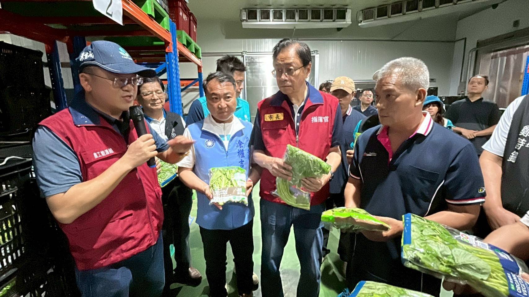 桃園加強蔬菜搶收、冷鏈倉儲及稻穀收購 降低颱風對農業民生衝擊 1090792 0
