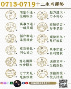 阿墨老師易經占卜生肖運勢大解密0713-0719 17 1783695050529