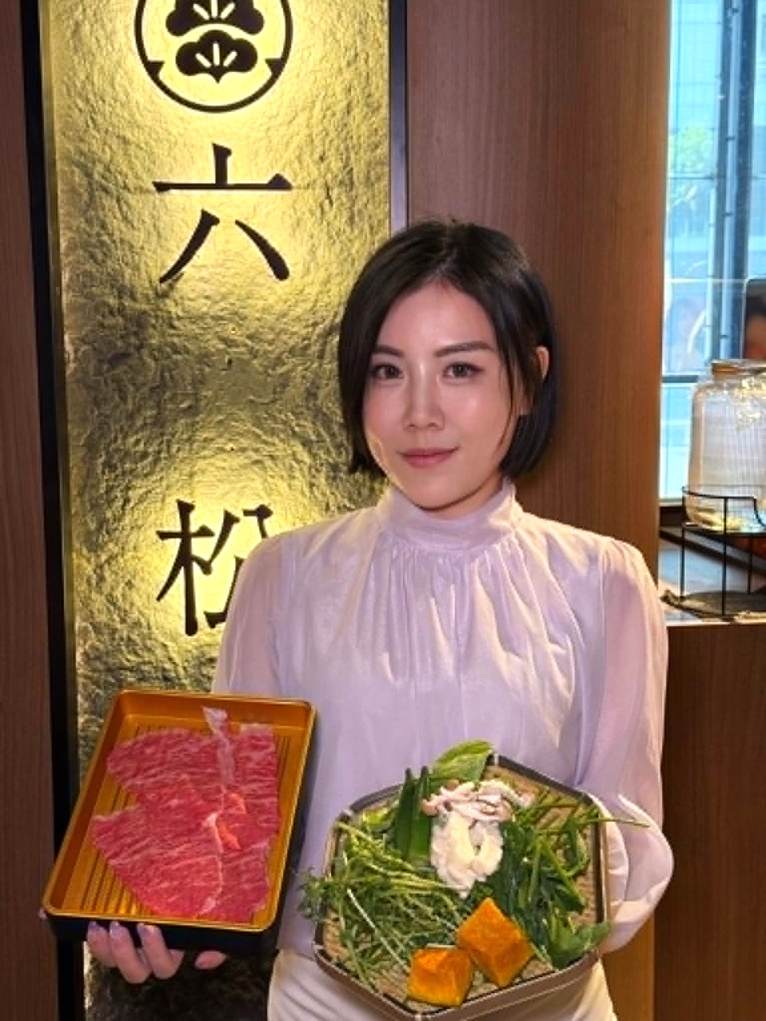 ▲六松今苑最美麗的董事長葉盈吟對食材考究下重本達50%，月營業額突破500萬元以上。（圖/費奇攝）