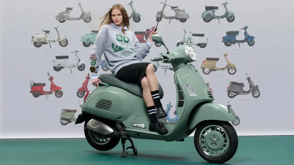 Vespa GTS 80 周年特仕版傳承經典與旗艦科技