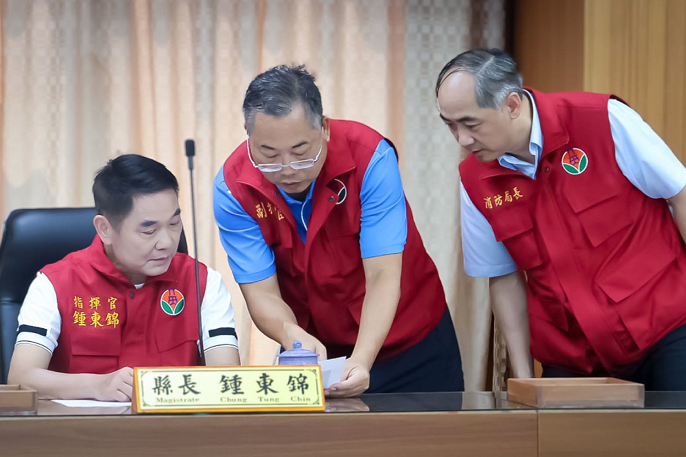 憂巴威豪雨釀土石流 鍾東錦感謝總統關心地方 146 憂巴威豪雨釀土石流 鍾東錦感謝總統關心地方 145