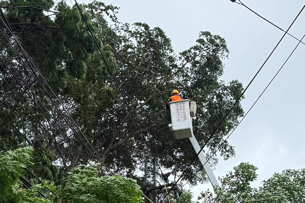 台中千戶停電、傳87件災情 盧秀燕加強應變警戒 246 台中千戶停電、傳87件災情 盧秀燕加強應變警戒 245