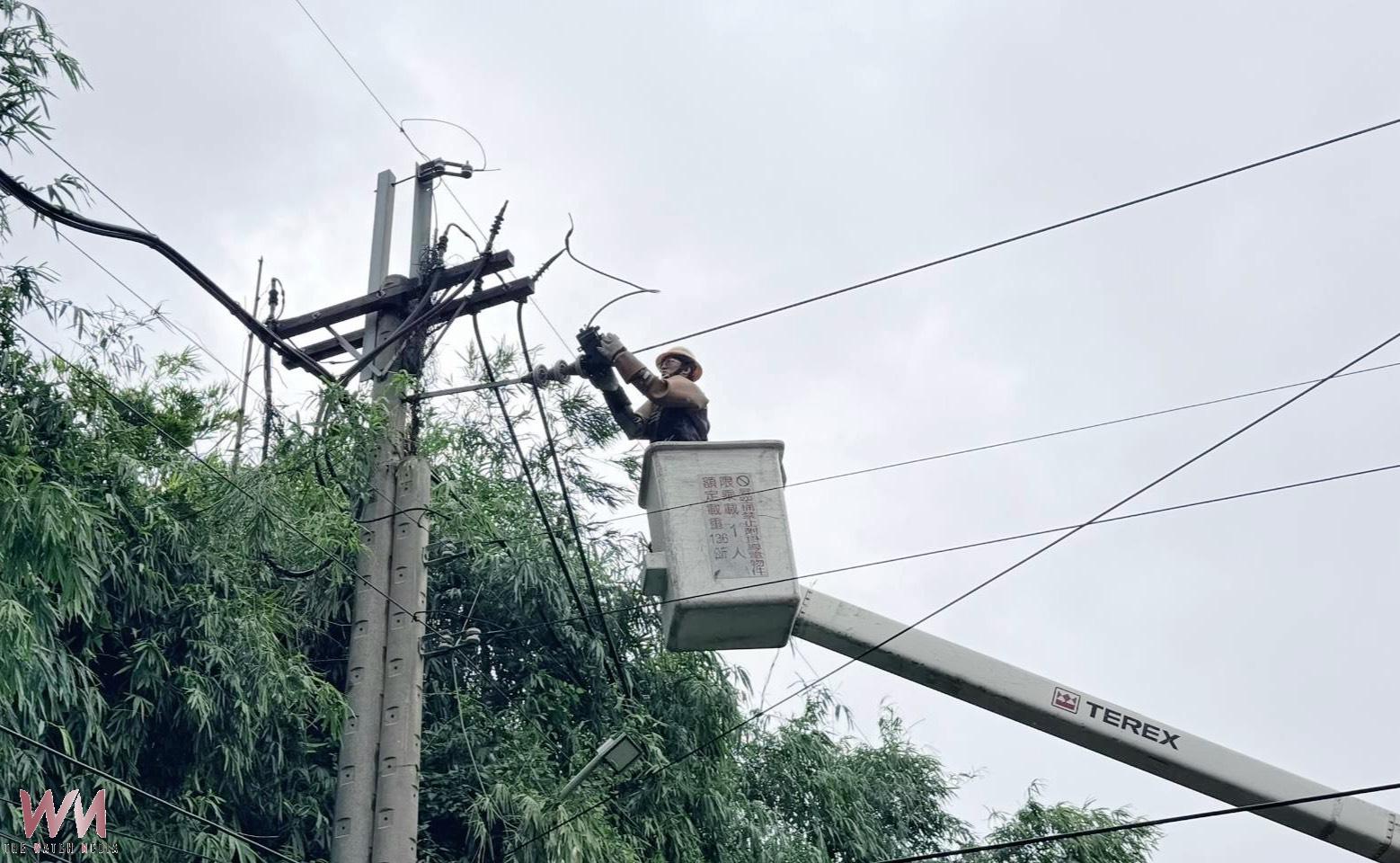 巴威颱風來襲　台中地區仍停電3,181戶 台電持續積極搶修中 - https://www.watchmedia01.com