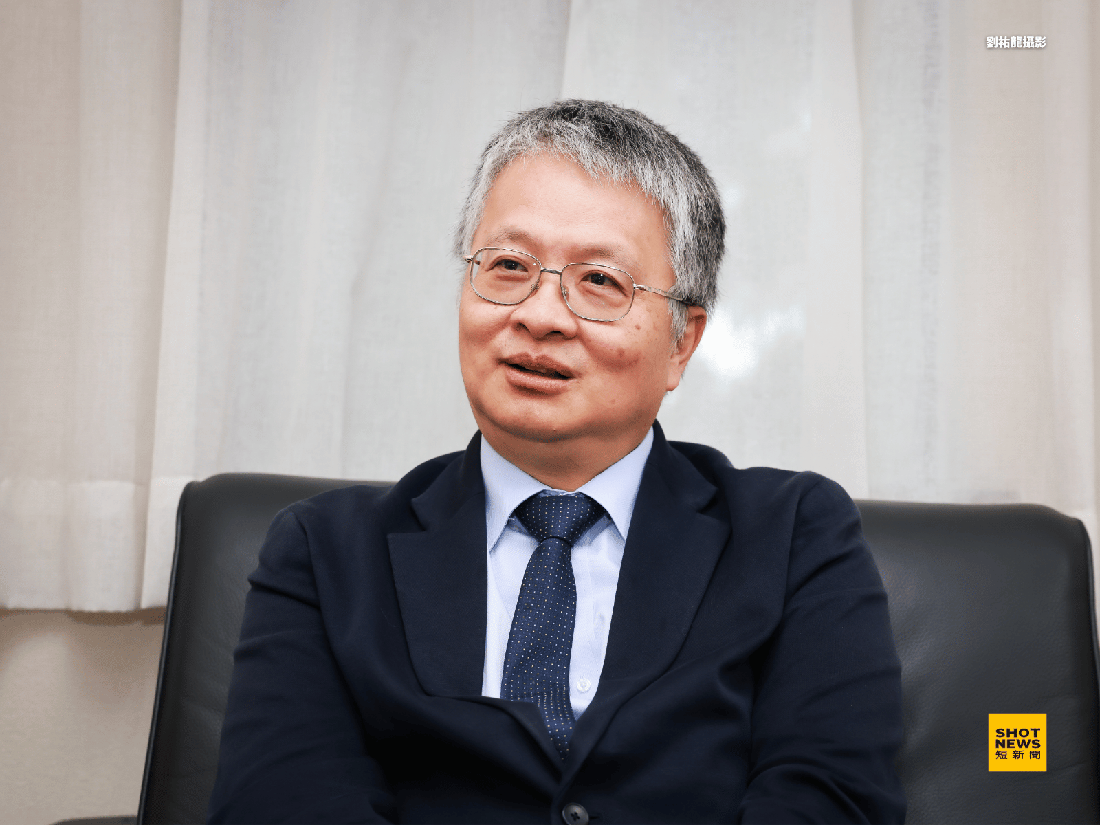 教育部次長劉國偉說,全球都在瘋半導體設廠,但「誰來顧產線」才是核心難題 !(劉祐龍攝影)