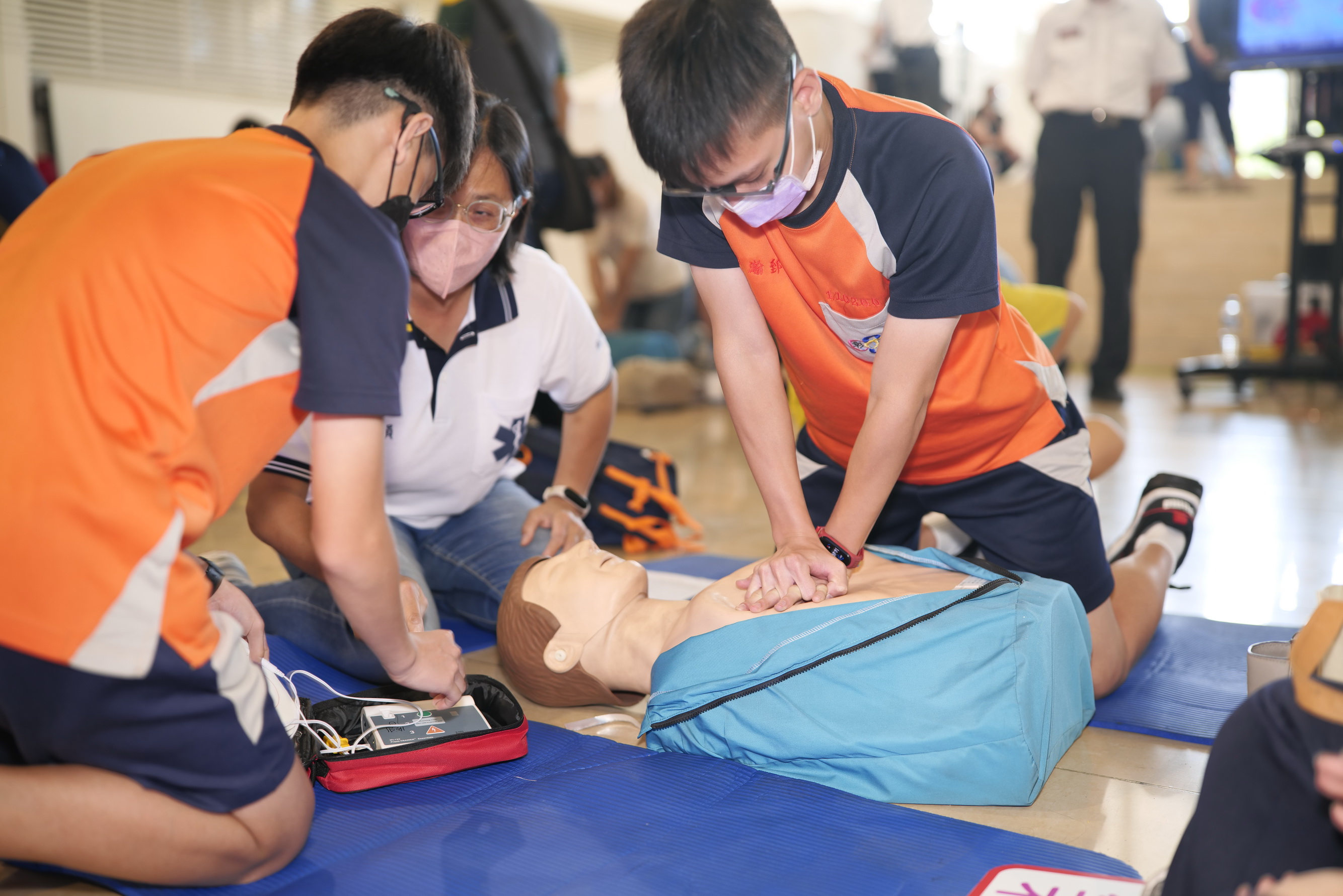 彰化急救教育再創佳績 CPR+AED認證計畫獲IASE楷模獎 - https://www.watchmedia01.com