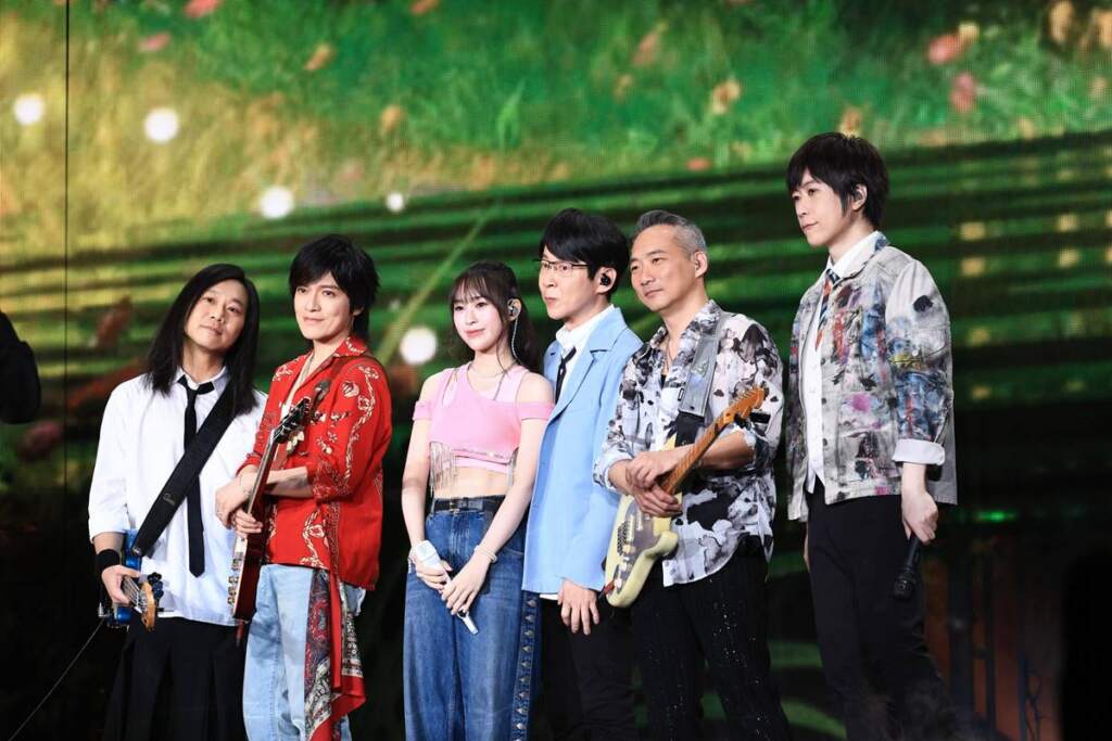 ▲五月天大巨蛋演唱會,劉芯妤回到一年前的那一天,獻上唱跳新曲〈最完美的存在〉。(圖/相信音樂提供)