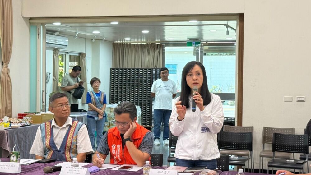 陳瑩爭取台東豐田里設文健站　原民會表態支持 251