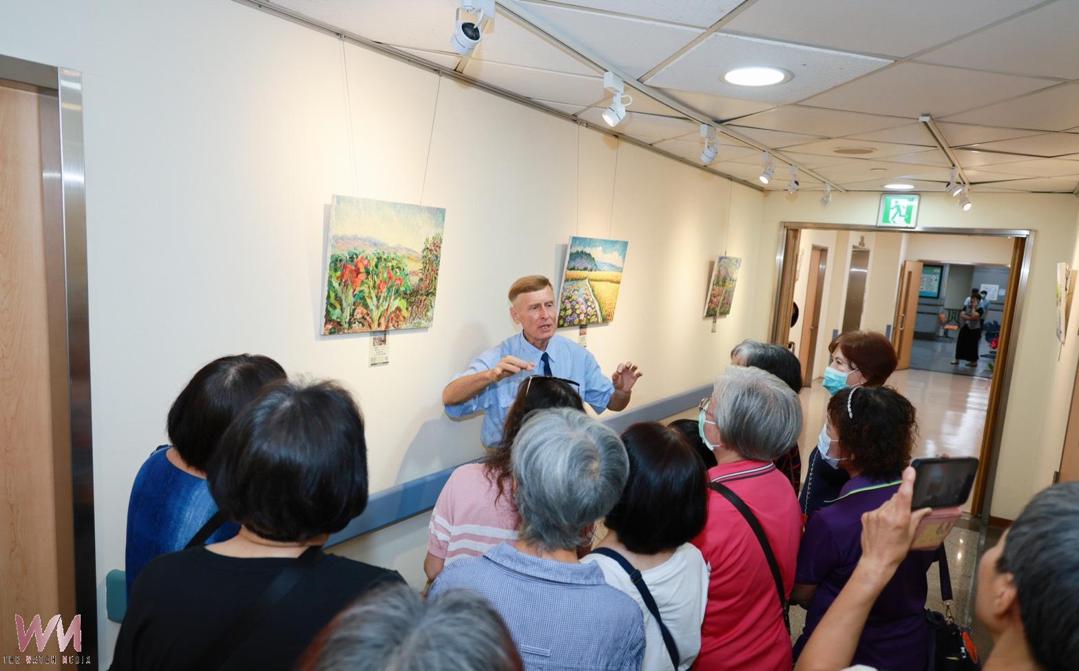藝術傳遞自然能量 烏克蘭葉伊凡《善愛自然》油畫展 感受台灣之美 - https://www.watchmedia01.com
