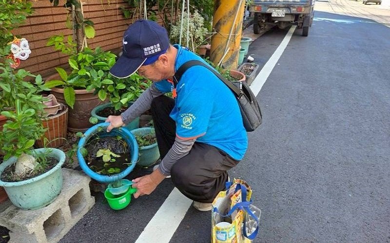 屏縣衛生局籲雨後主動清積水 防範登革熱