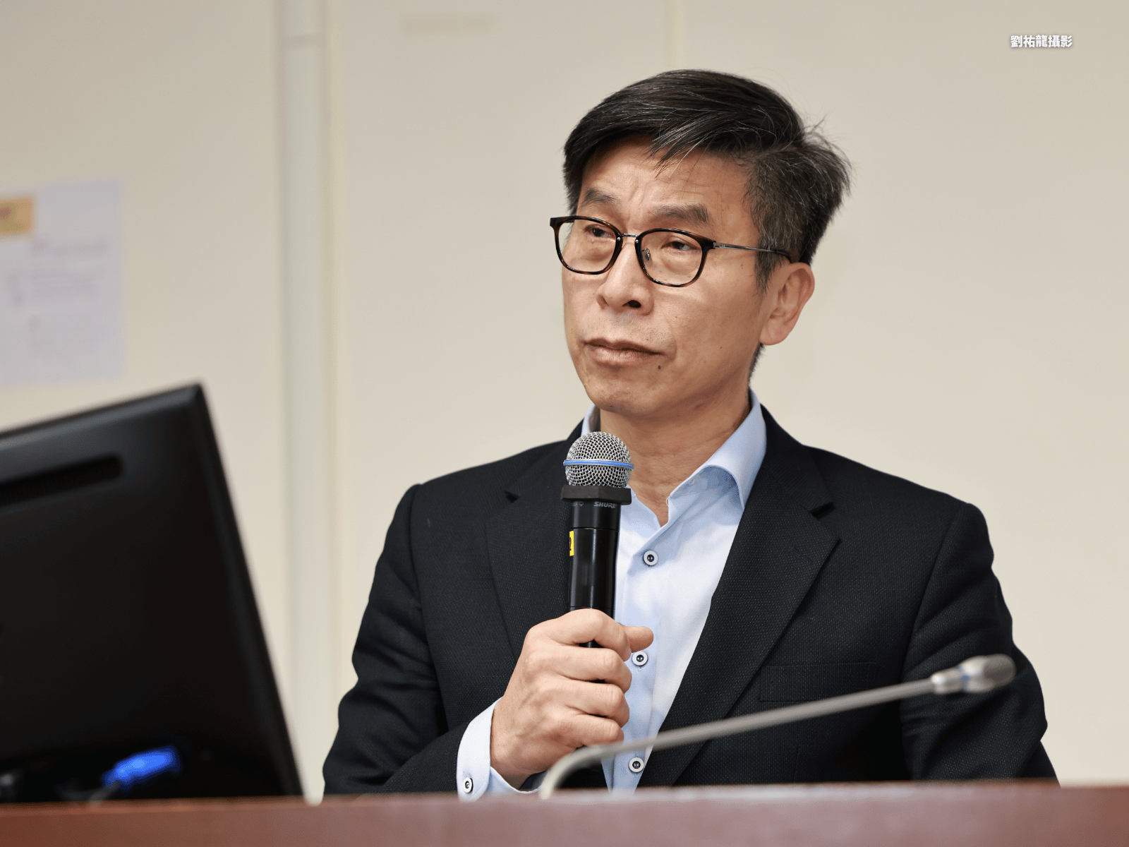 民進黨立委鍾佳濱。(劉祐龍攝影)