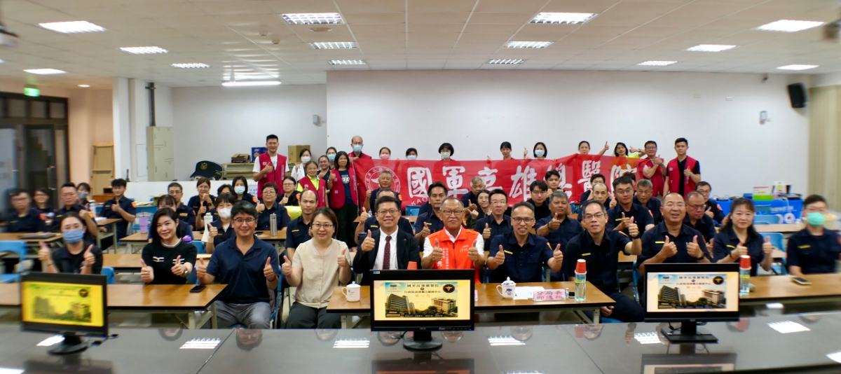 ▲南服中心今(14)日於屏東縣里港分局舉辦猝死預防健康講座。