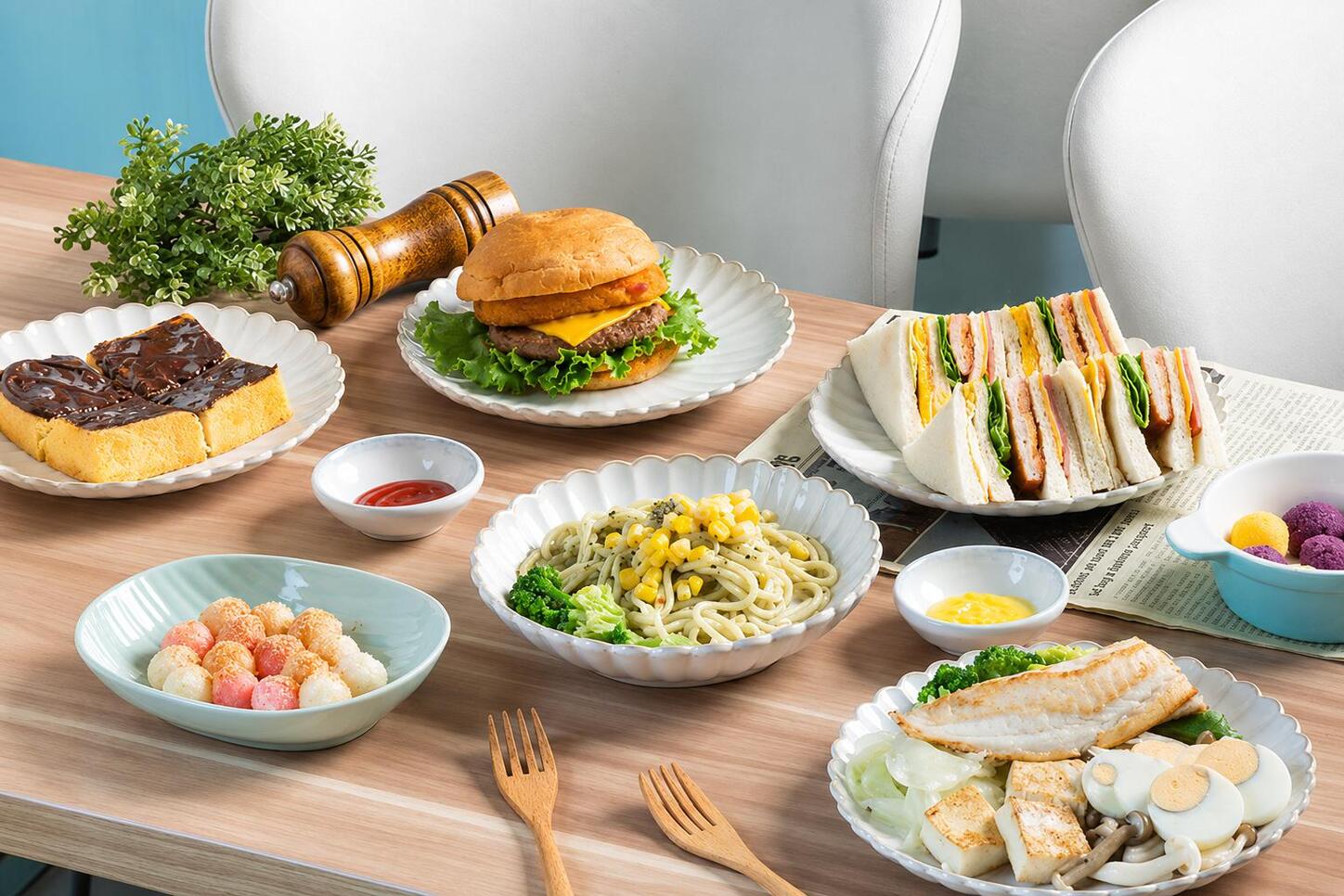 《好柿遇見你 早晚餐》鄰近健行科大，提供早餐熱食、輕食與點心，適合學生下課後簡單用餐（圖/Medick Marketing Ltd.提供）