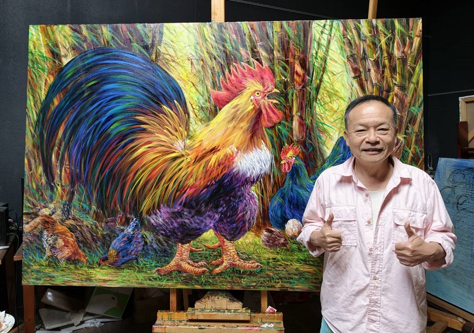 陳明順榮登法國秋季沙龍永久會員 雄雞創作驚豔巴黎 - https://www.watchmedia01.com