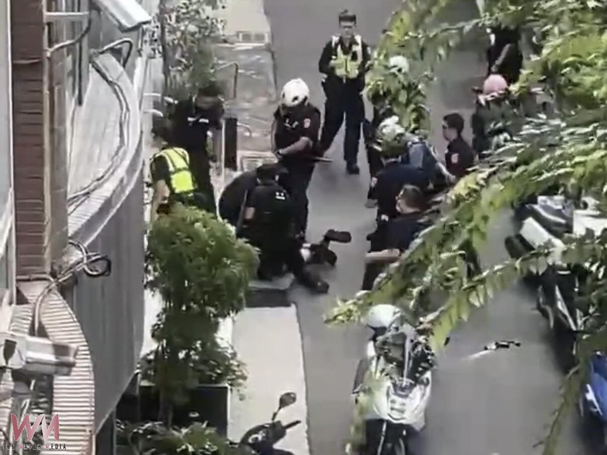 竹市驚傳美籍教授狂砍妹婿店長致死 警連開4槍制伏 - https://www.watchmedia01.com