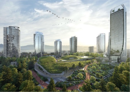 圖一：Oakridge Park被視為加拿大近年最具代表性的城市更新計畫之一，結合住宅、商業、辦公與公共空間，打造全新的城市生活核心。