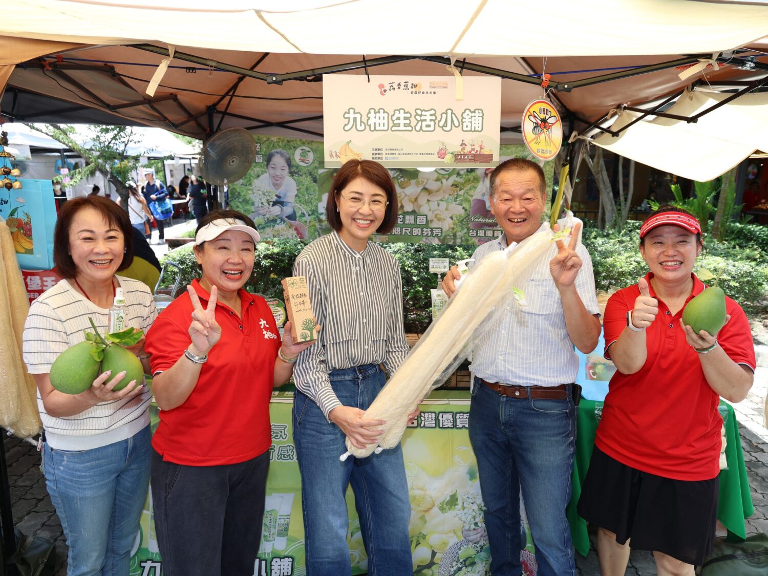 許淑華力挺青農 南投服務區市集打造農業觀光新亮點
