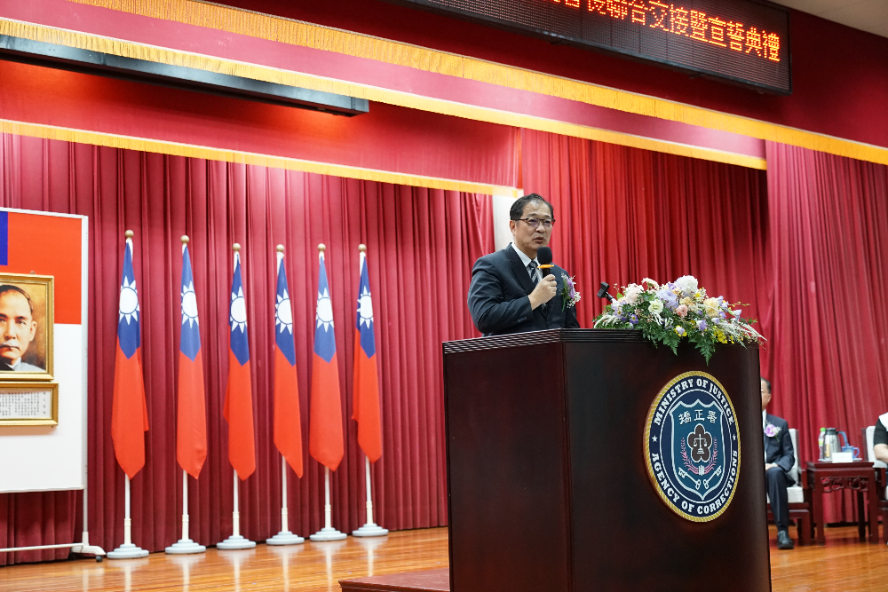 新任矯正首長交接　鄭銘謙：堅韌團隊紀律強化獄政效能 243