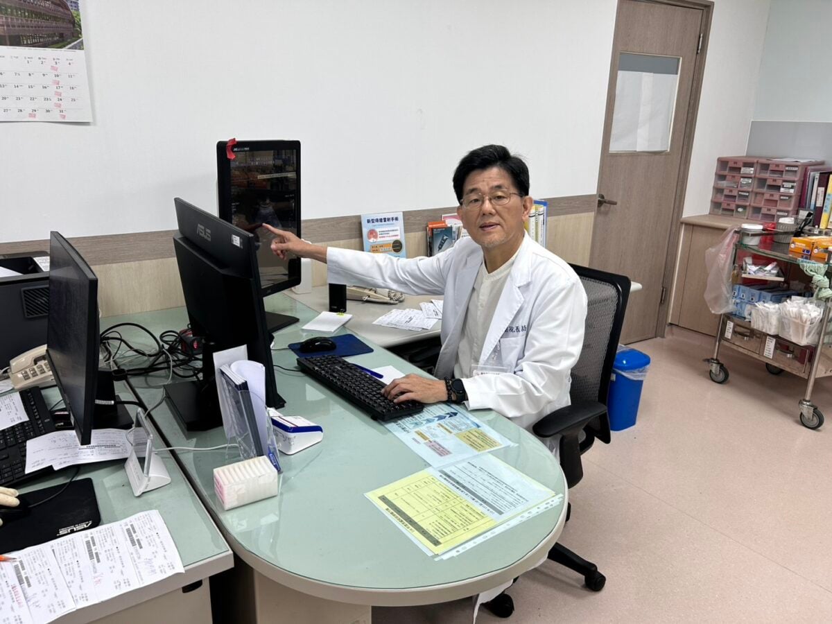 ▲衛生福利部嘉義醫院肝膽腸胃科就醫師陳詩典。