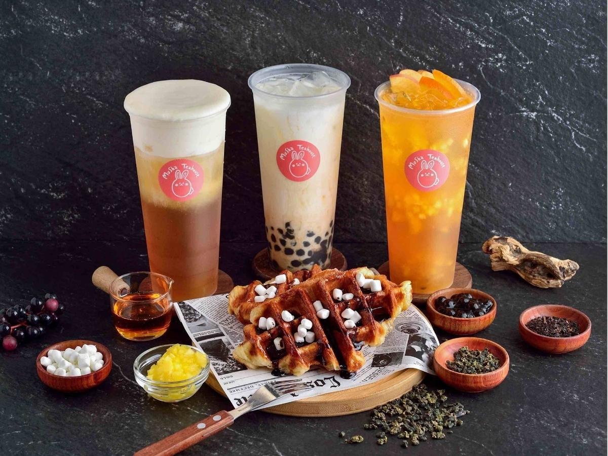 台北企業下午茶團購推薦：【慕夏坊】現點現做可頌鬆餅，提供原味、巧克力與獨家海鹽起司奶蓋等多樣口味選擇（圖/Medick Marketing Ltd.提供）  