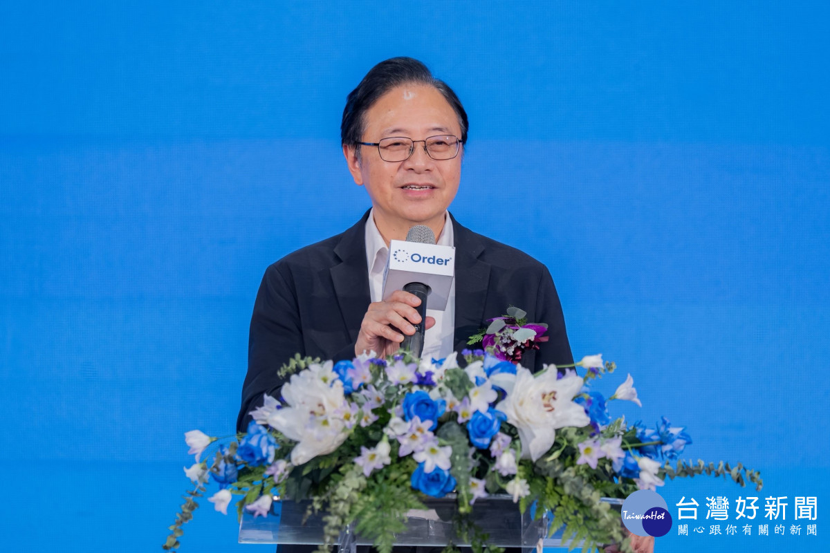 張市長致詞。<br /><br /> <br /><br />