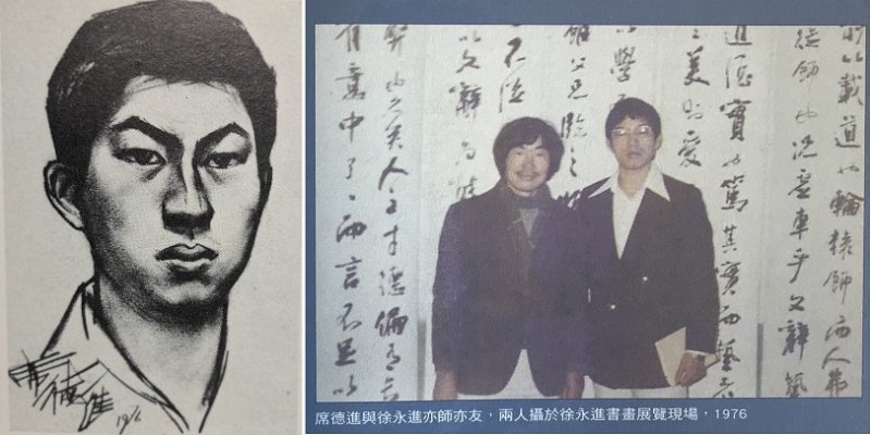 名畫密碼學-席德進《徐永進畫像》(1976年)