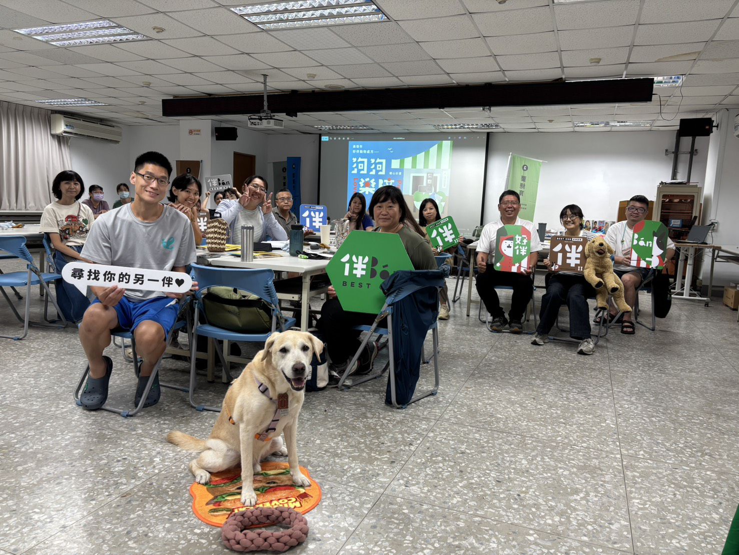 寂寞的城市解方!高雄動保處開辦「動物處方箋」工作坊