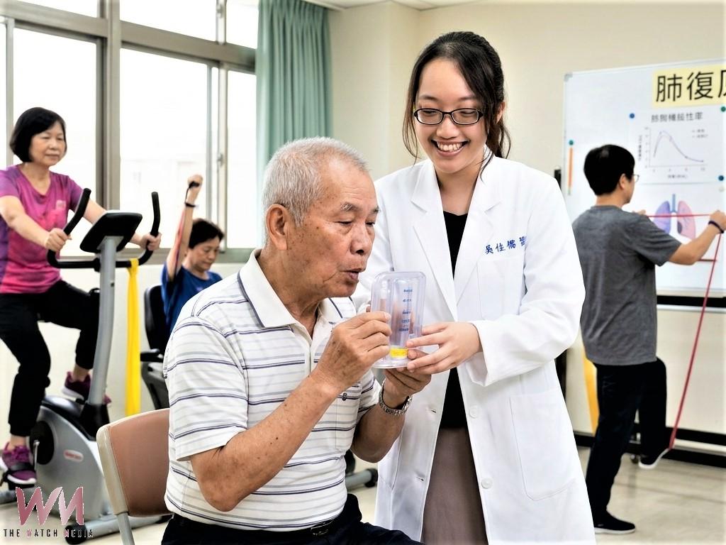 爬樓易喘別當老化　肺復原治療助肺阻塞患者找回好呼吸