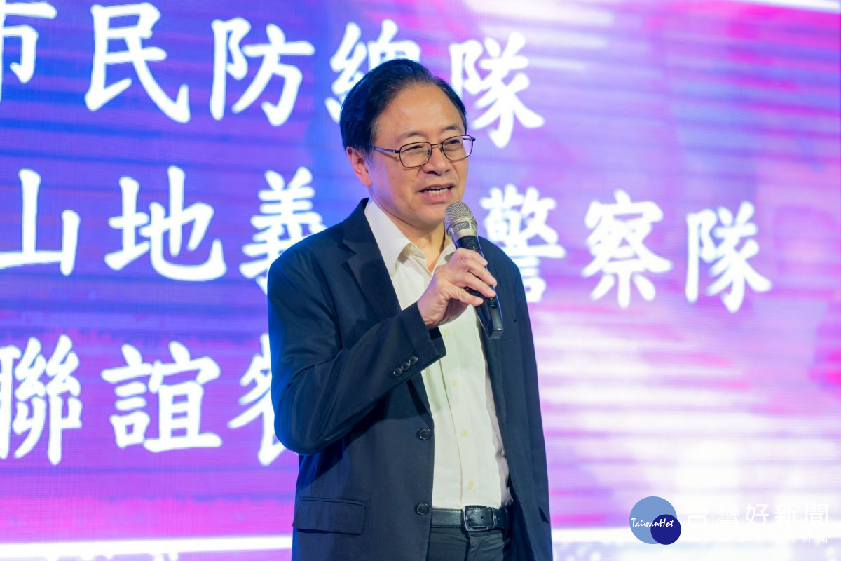 張市長致詞。
