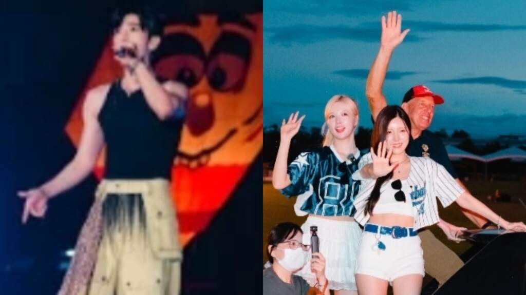 ∆風靡全台的韓籍啦啦隊女神南珉貞與李晧禎熱力演出及實力派偶像歌手Bii畢書盡壓軸開唱。(圖/臺東縣政府提供)