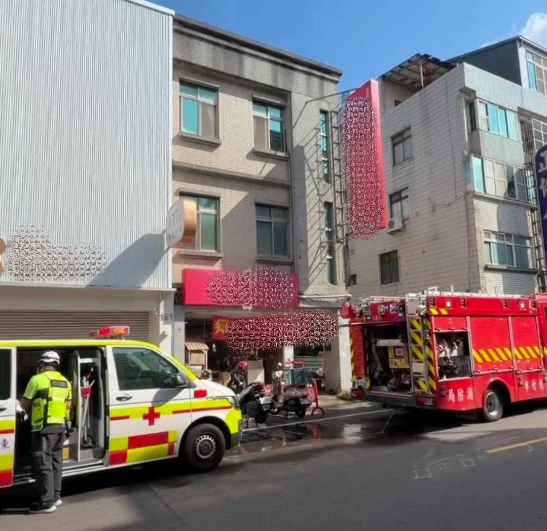 新竹市一間必比登名店日前發生嚴重氣爆事故。(圖/民眾提供)