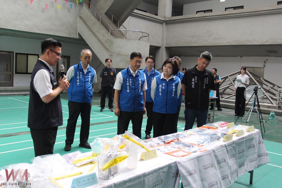 雲警鐵腕掃蕩黑金槍毒詐    縣長慰勉期許持續鐵腕維安 - https://www.watchmedia01.com